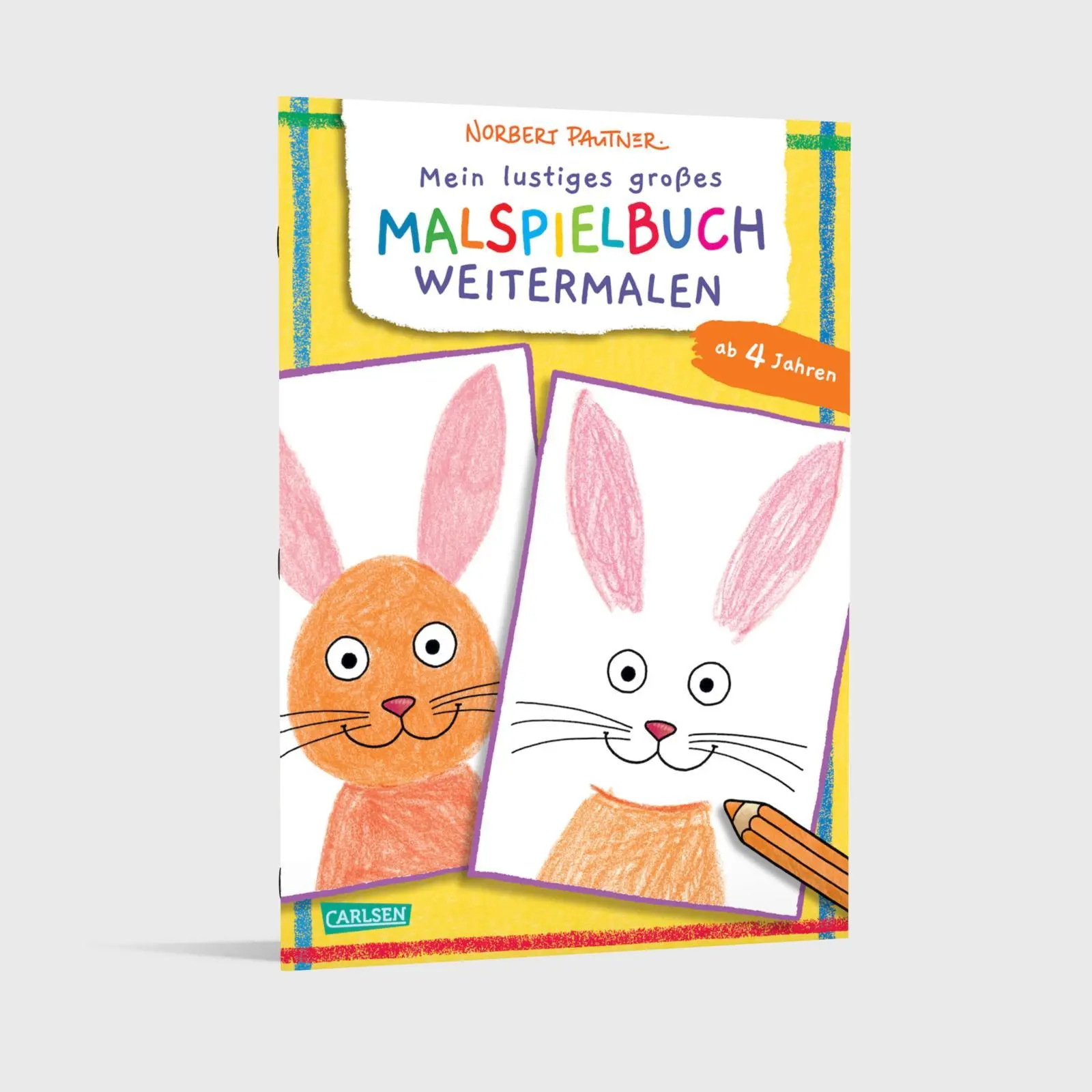 Bild: 9783551192189 | Mein lustiges großes Malspielbuch: Weitermalen (ab 4 Jahren) | Pautner