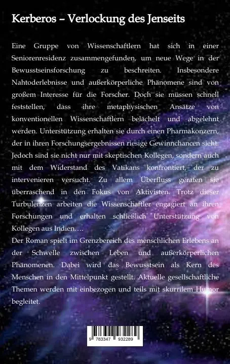 Rückseite: 9783347932289 | Kerberos - Verlockung des Jenseits | Hubertus Franzen | Taschenbuch