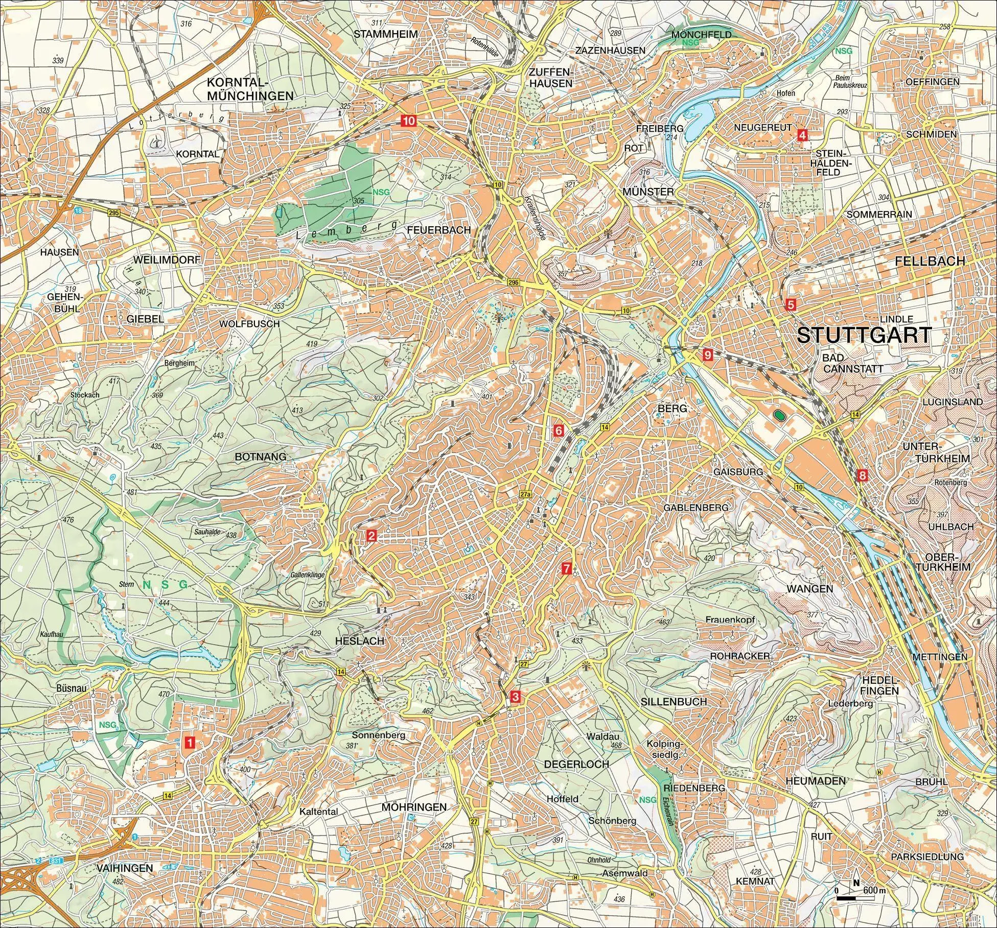 Bild: 9783734332289 | Outdoor Escape-Touren Stuttgart | Ute Friesen | Taschenbuch | 192 S.