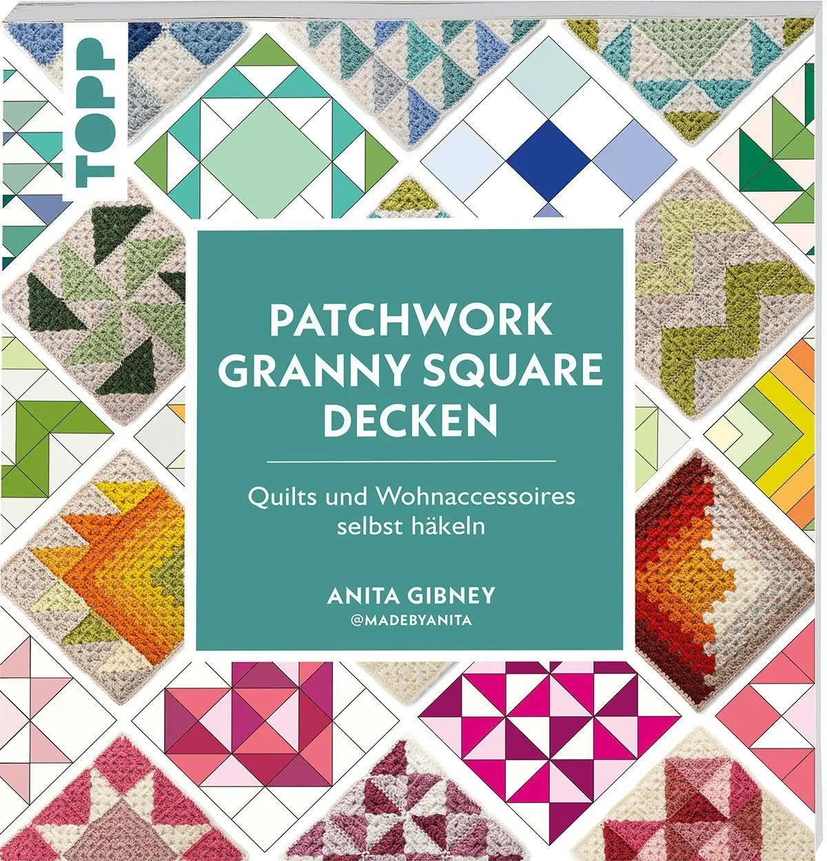 Cover: 9783735872289 | Patchwork Granny Square Decken | Anita Gibney | Taschenbuch | 144 S.