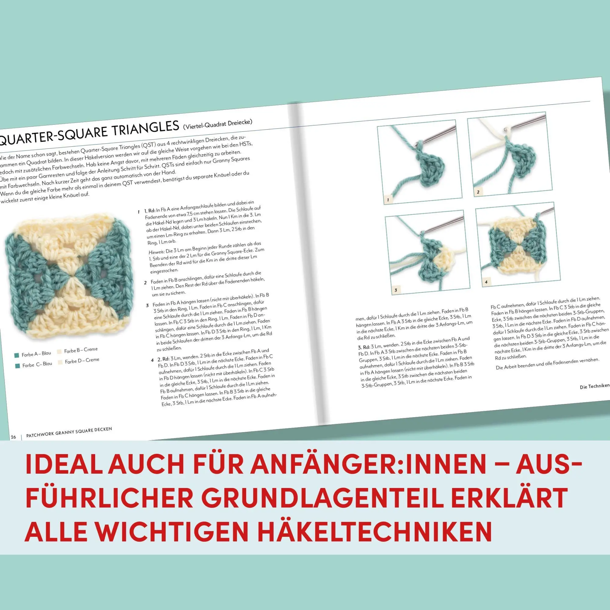 Bild: 9783735872289 | Patchwork Granny Square Decken | Anita Gibney | Taschenbuch | 144 S.