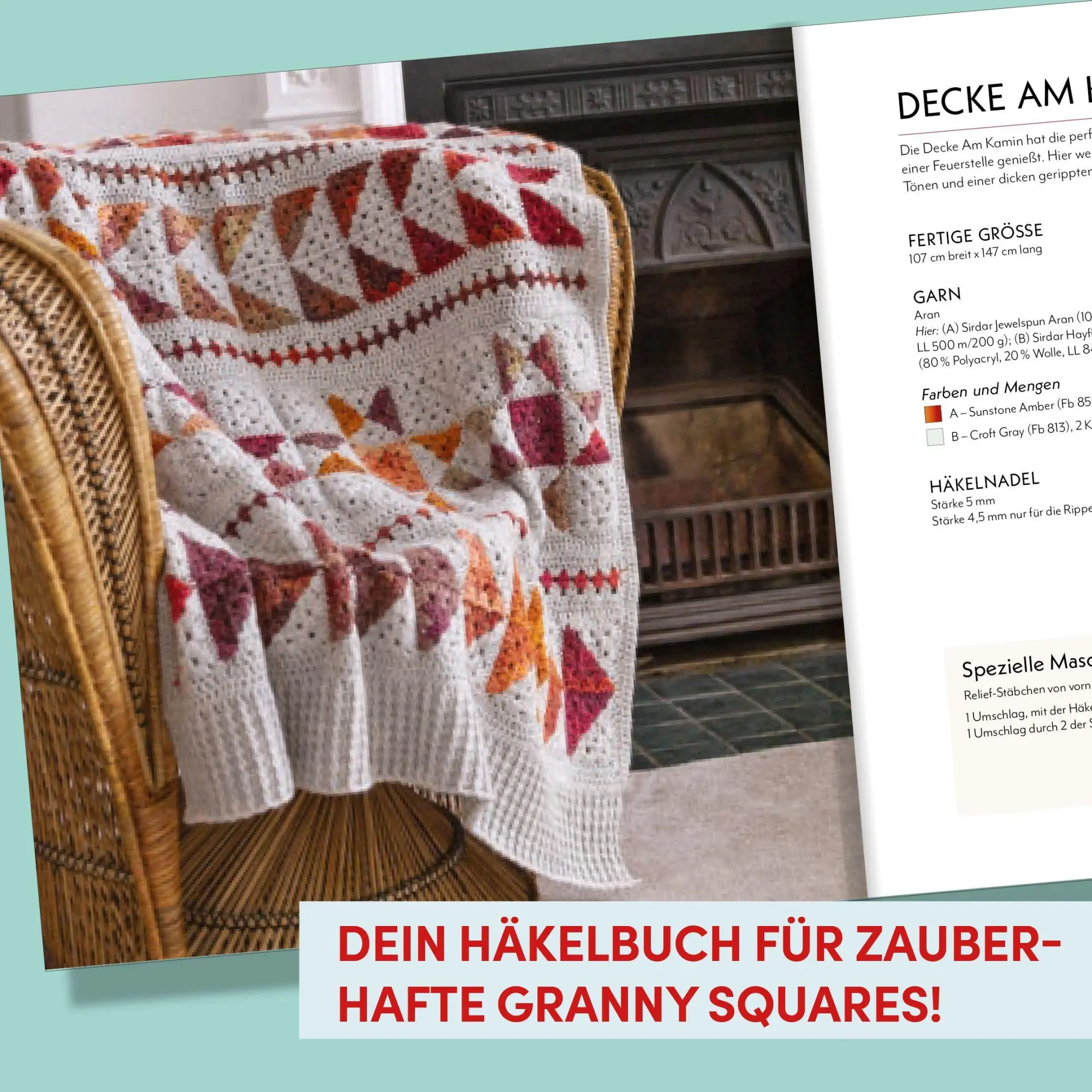 Bild: 9783735872289 | Patchwork Granny Square Decken | Anita Gibney | Taschenbuch | 144 S.