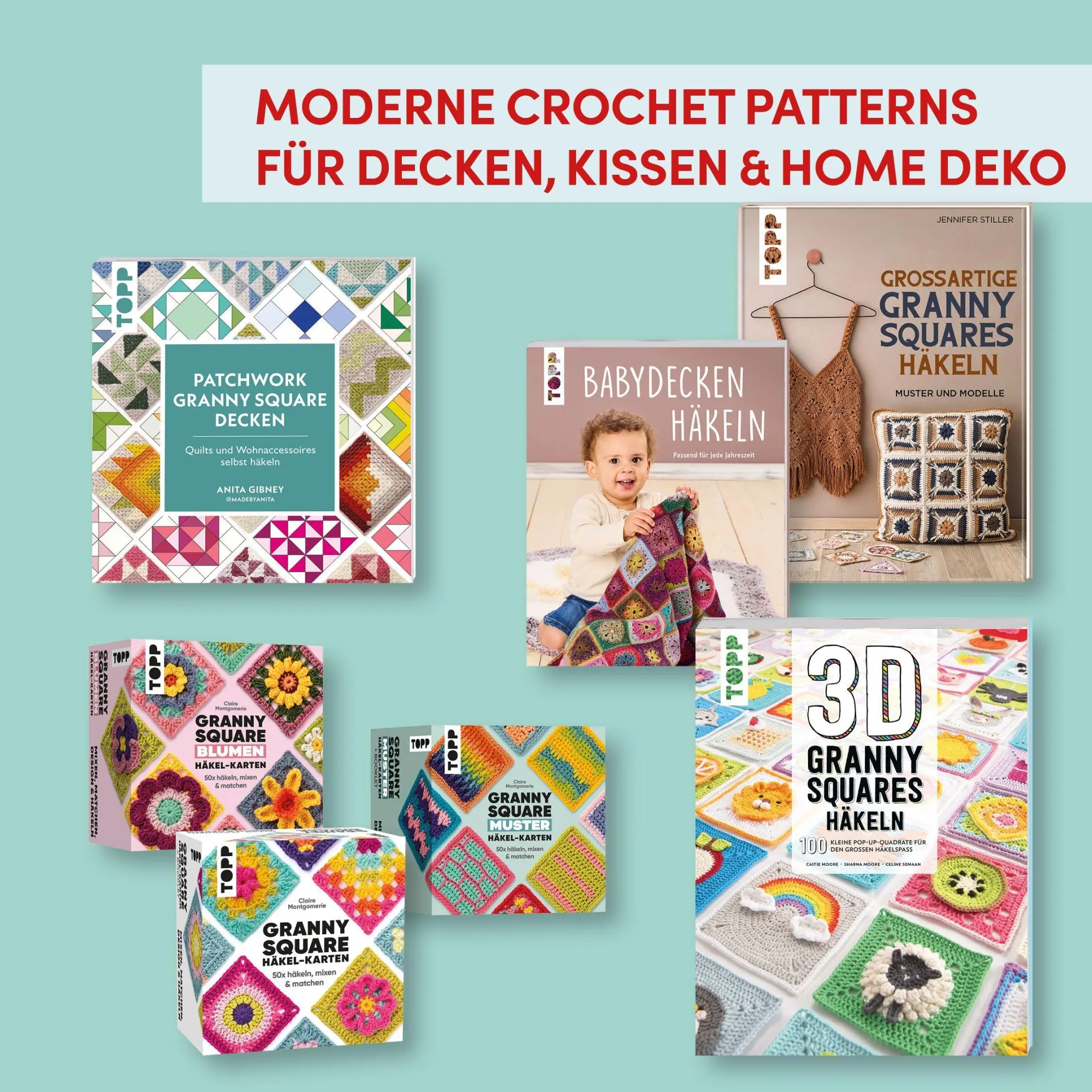 Bild: 9783735872289 | Patchwork Granny Square Decken | Anita Gibney | Taschenbuch | 144 S.