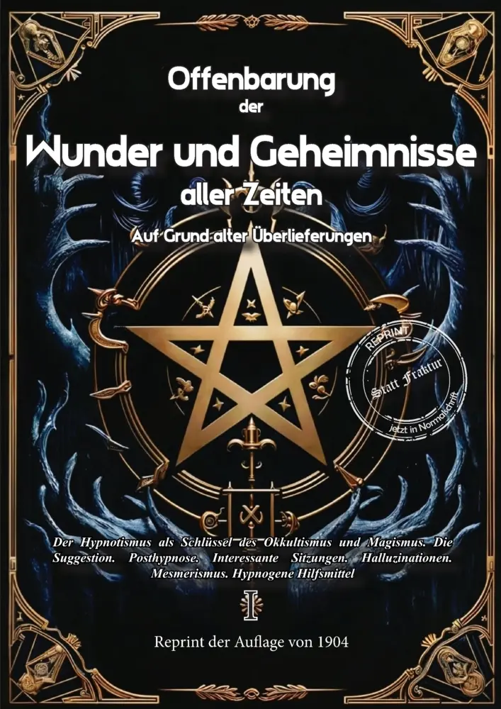 Cover: 9783989792289 | Offenbarung der Wunder und Geheimnisse aller Zeiten Bd. I. Auf...