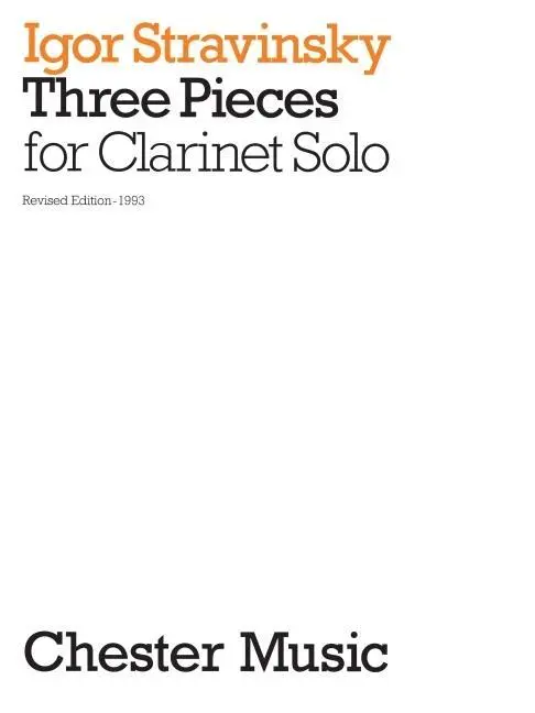 Cover: 9780711922389 | 3 Pieces for Clarinet Solo | Nicholas Hare | Taschenbuch | Buch | 1992