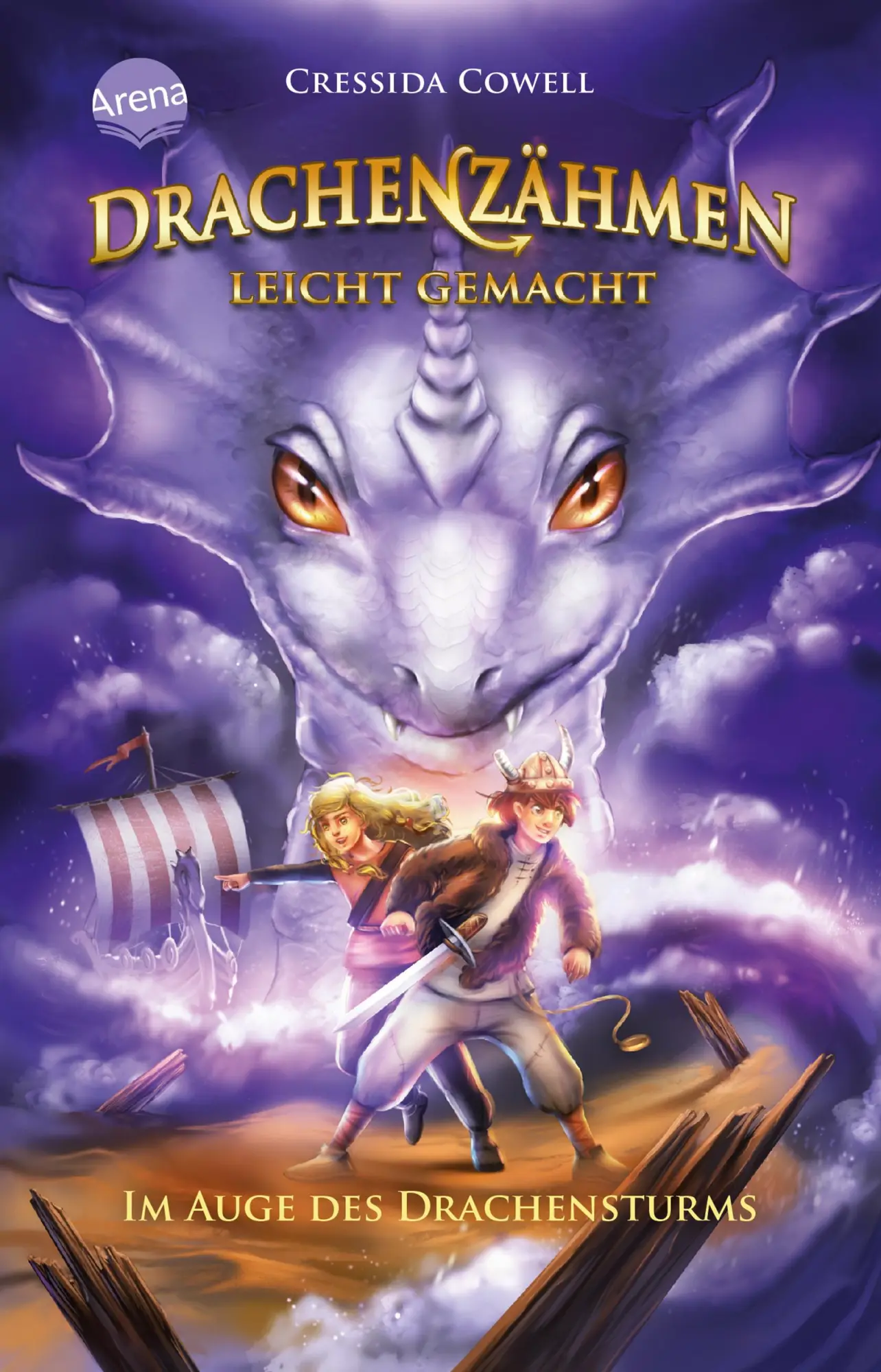 Cover: 9783401512389 | Drachenzähmen leicht gemacht (7). Im Auge des Drachensturms | Cowell