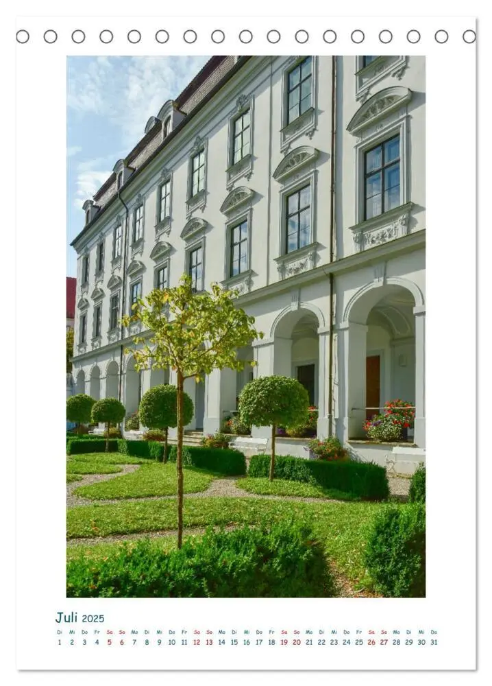Bild: 9783435892389 | Augsburg - Gesichter einer Stadt (Tischkalender 2025 DIN A5 hoch),...