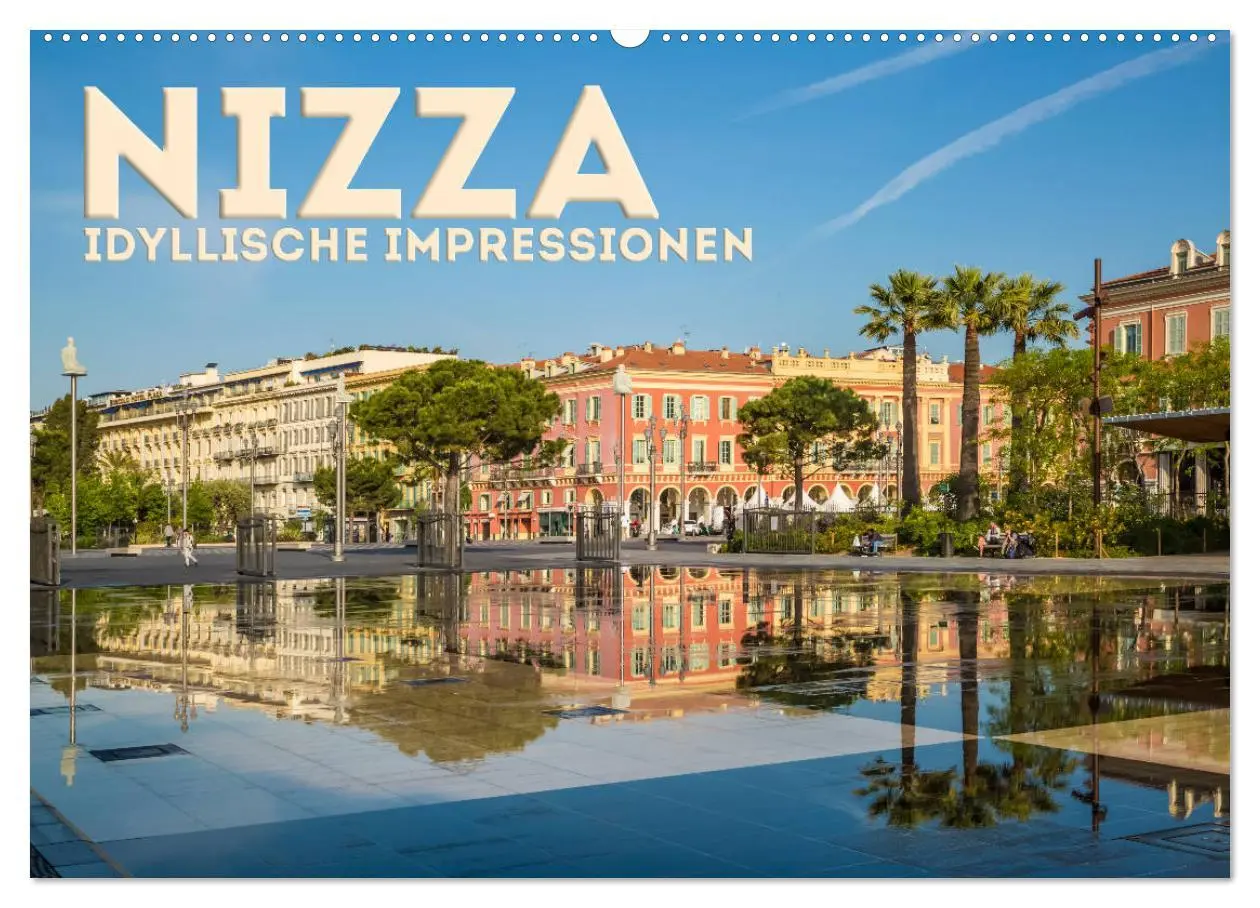 Cover: 9783457812389 | NIZZA Idyllische Impressionen (Wandkalender 2026 DIN A2 quer),...