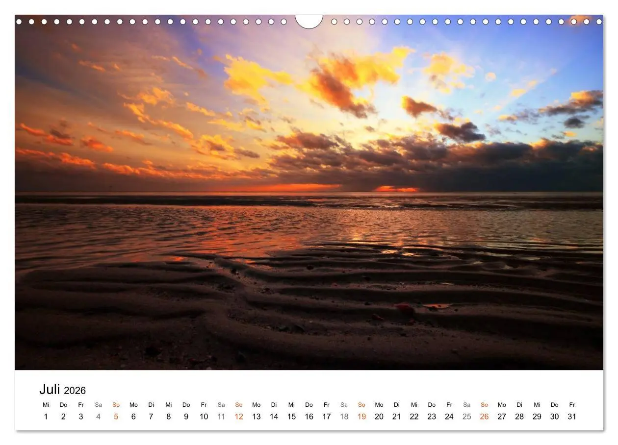 Bild: 9783516072389 | Nordseebad Wremen - Strandimpressionen (Wandkalender 2026 DIN A3...