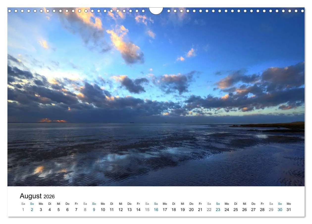 Bild: 9783516072389 | Nordseebad Wremen - Strandimpressionen (Wandkalender 2026 DIN A3...