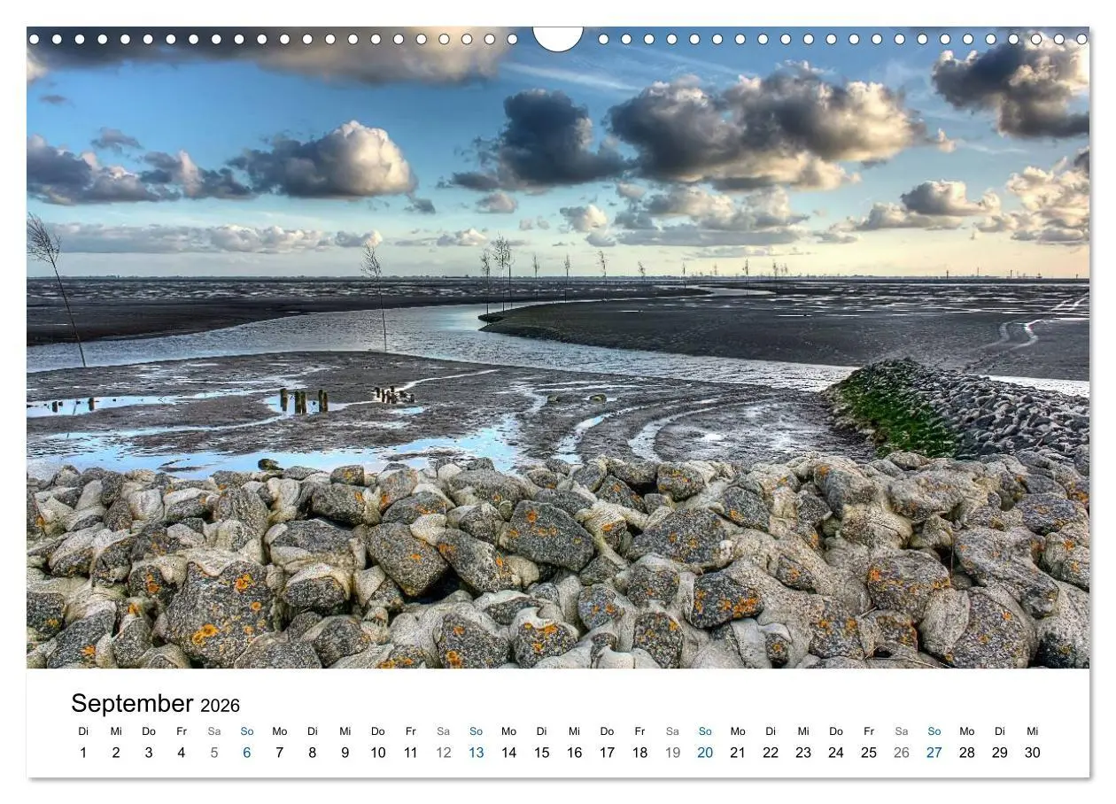 Bild: 9783516072389 | Nordseebad Wremen - Strandimpressionen (Wandkalender 2026 DIN A3...