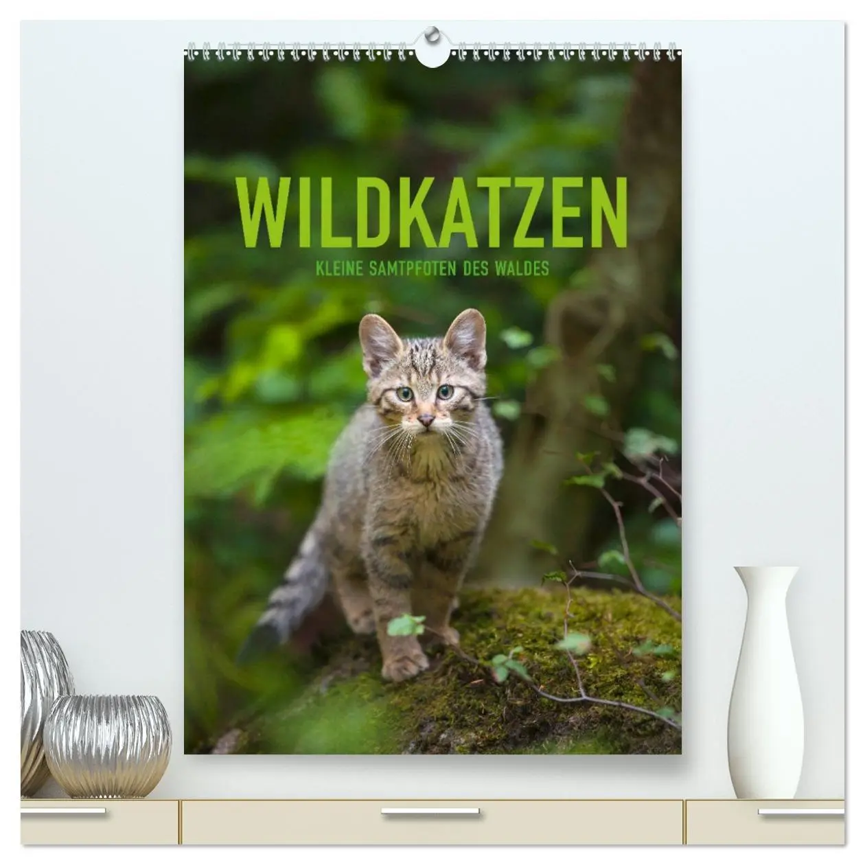 Cover: 9783516382389 | Wildkatzen - Kleine Samtpfoten des Waldes (hochwertiger Premium...