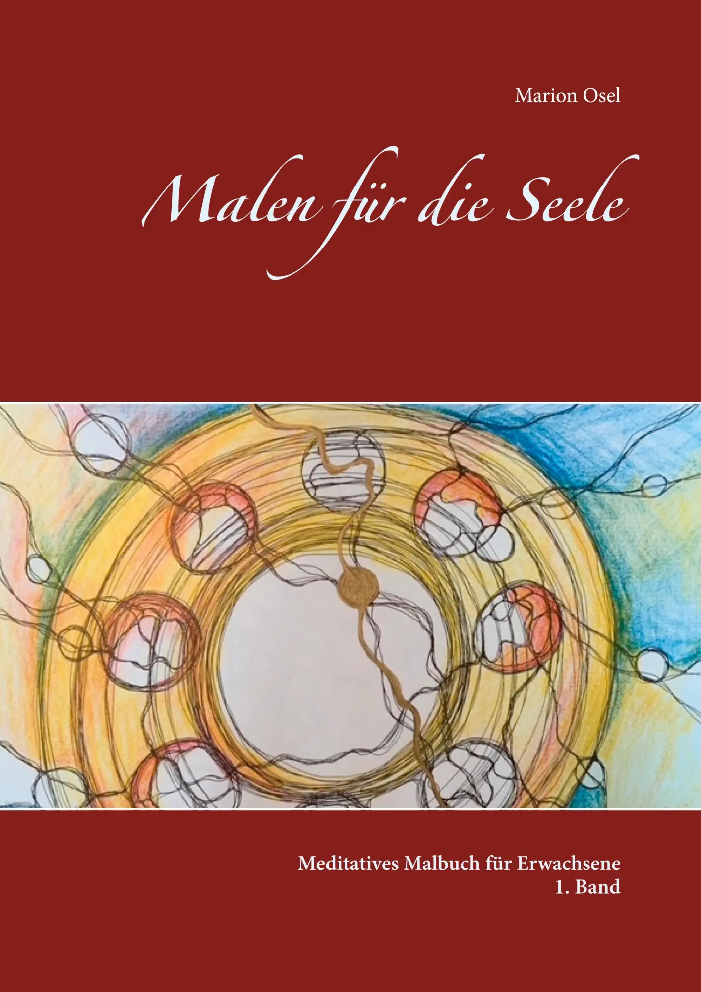 Cover: 9783753442389 | Malen für die Seele | Meditatives Malbuch für Erwachsene 1. Band