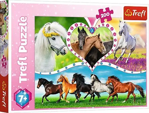 Cover: 5900511132489 | Puzzle 200 Schöne Pferde | Spiel | In Pappschachtel | 13248 | Deutsch