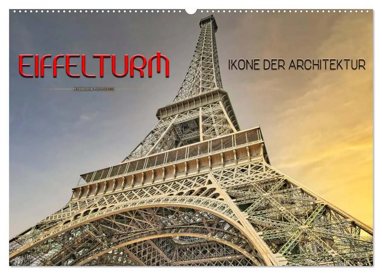 Cover: 9783457732489 | Eiffelturm - Ikone der Architektur (Wandkalender 2026 DIN A2 quer),...
