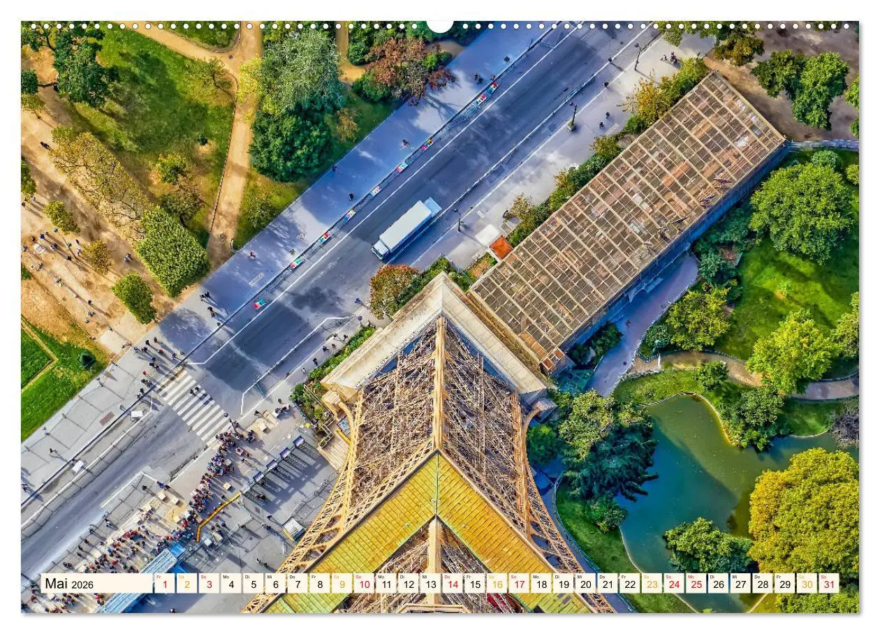 Bild: 9783457732489 | Eiffelturm - Ikone der Architektur (Wandkalender 2026 DIN A2 quer),...