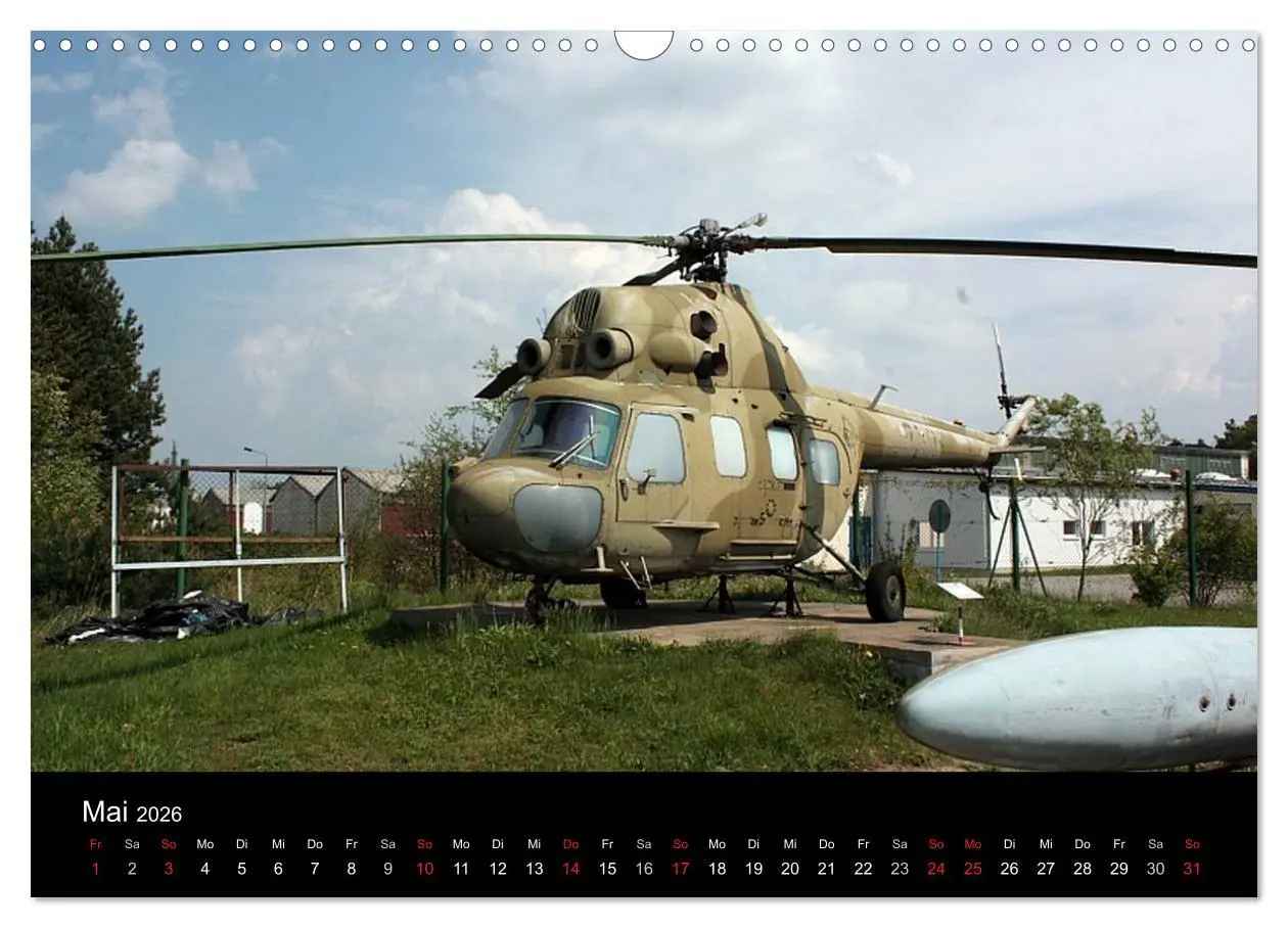 Bild: 9783457972489 | Hubschrauber und Kampfflugzeuge der NVA (Wandkalender 2026 DIN A3...
