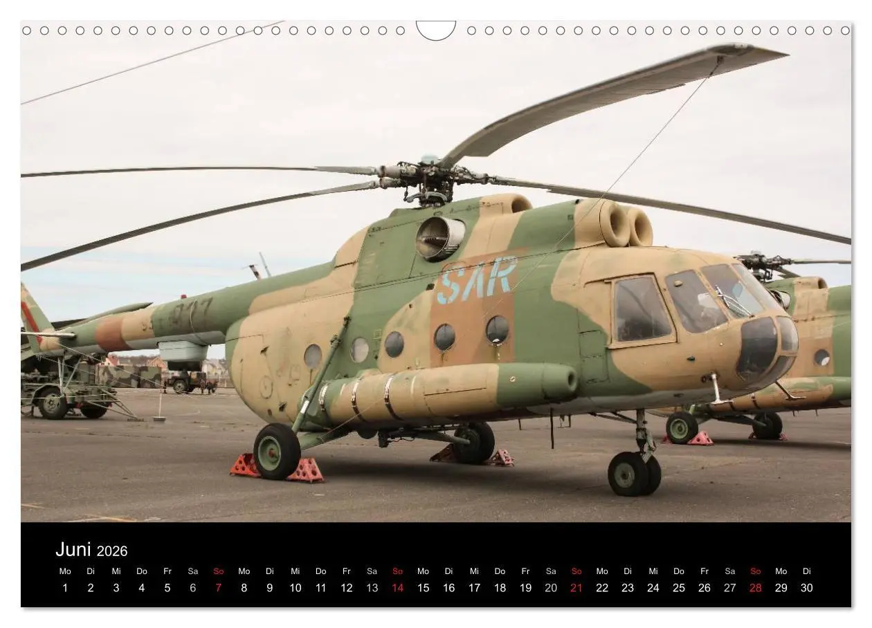 Bild: 9783457972489 | Hubschrauber und Kampfflugzeuge der NVA (Wandkalender 2026 DIN A3...