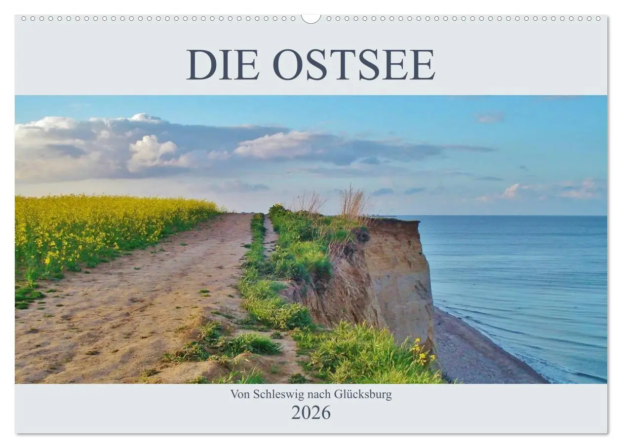 Cover: 9783516062489 | Die Ostsee - von Schleswig nach Glücksburg (Wandkalender 2026 DIN...