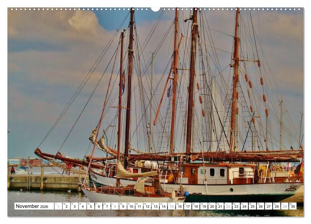 Bild: 9783516062489 | Die Ostsee - von Schleswig nach Glücksburg (Wandkalender 2026 DIN...