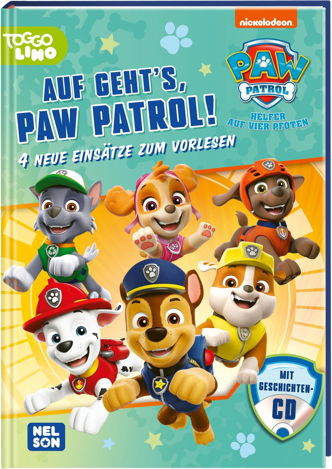 Cover: 9783845122489 | PAW Patrol Geschichtenbuch: Auf geht's, PAW Patrol! | Buch | 80 S.