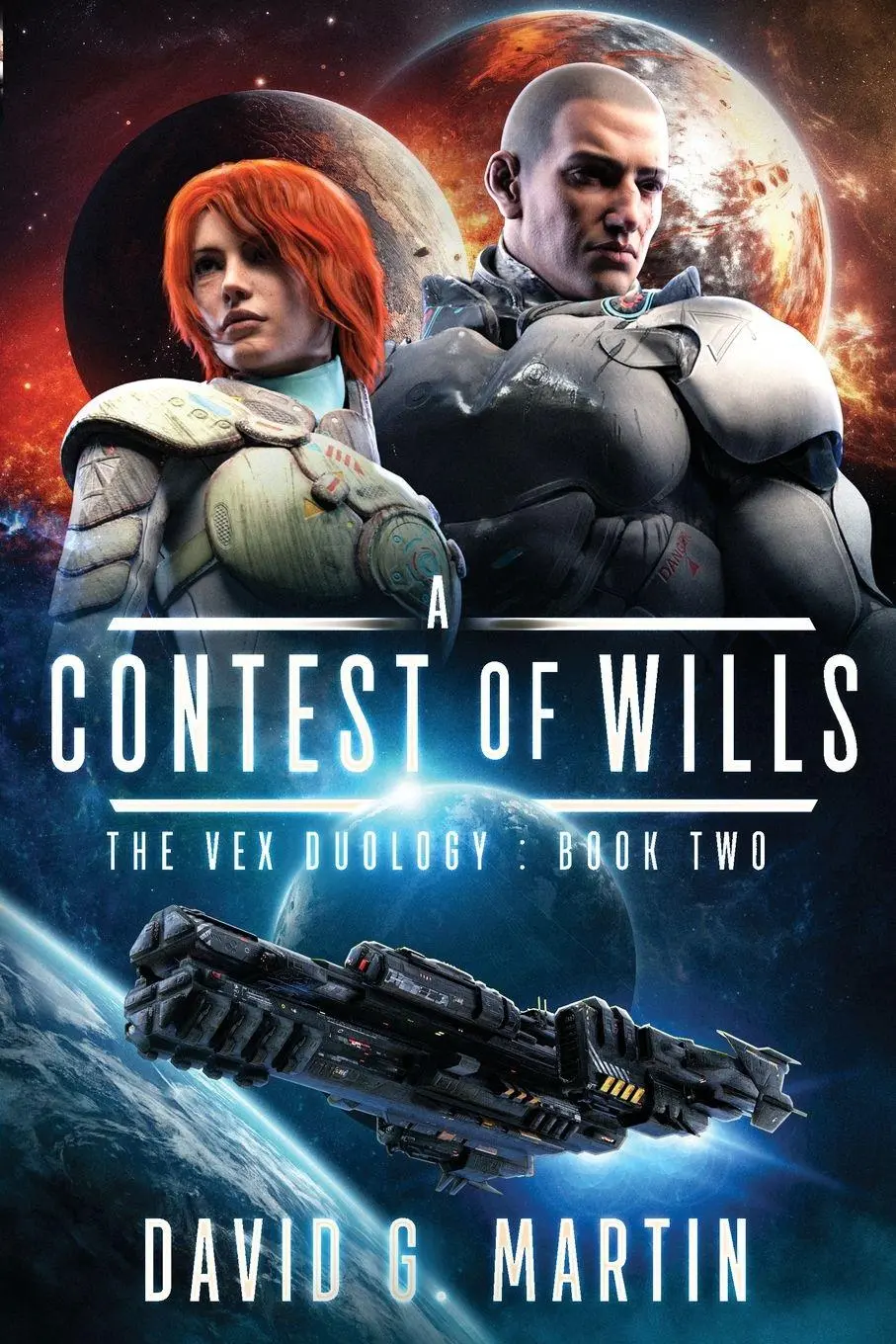 Cover: 9798990602489 | A Contest of Wills | The Vex Duology: Book Two | David G. Martin