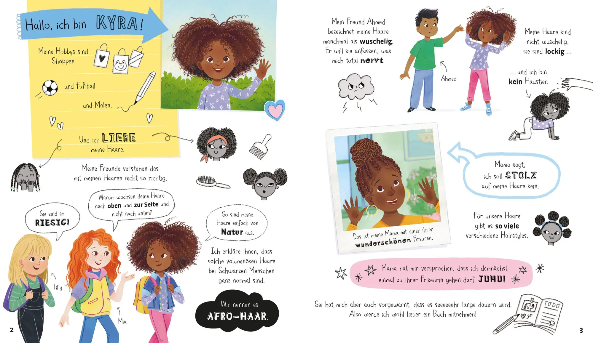 Bild: 9781035702589 | Meine Haare und ich! | Kimberley Kinloch | Buch | 32 S. | Deutsch