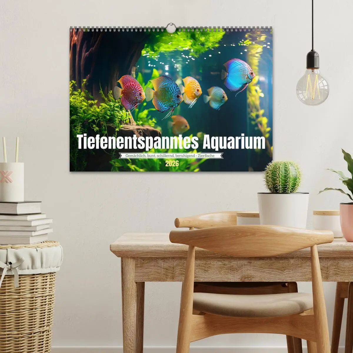 Bild: 9783457272589 | Tiefenentspanntes Aquarium (Wandkalender 2026 DIN A3 quer),...