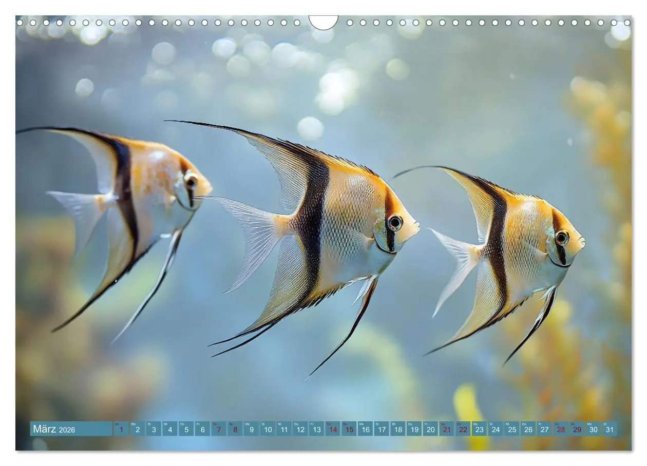 Bild: 9783457272589 | Tiefenentspanntes Aquarium (Wandkalender 2026 DIN A3 quer),...