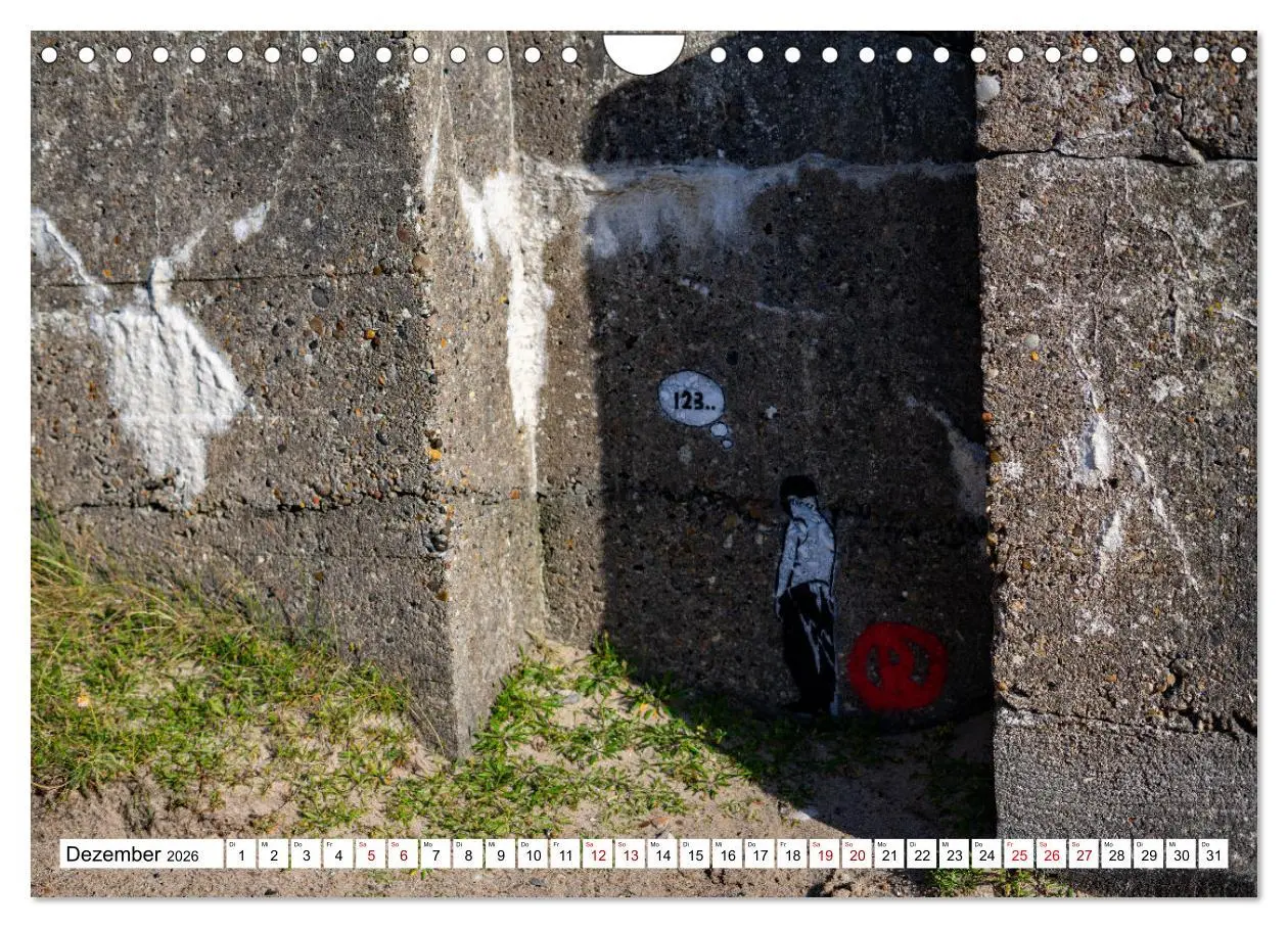 Bild: 9783457582589 | Bunker Überreste der Zeit - Künstlerisch schön (Wandkalender 2026...