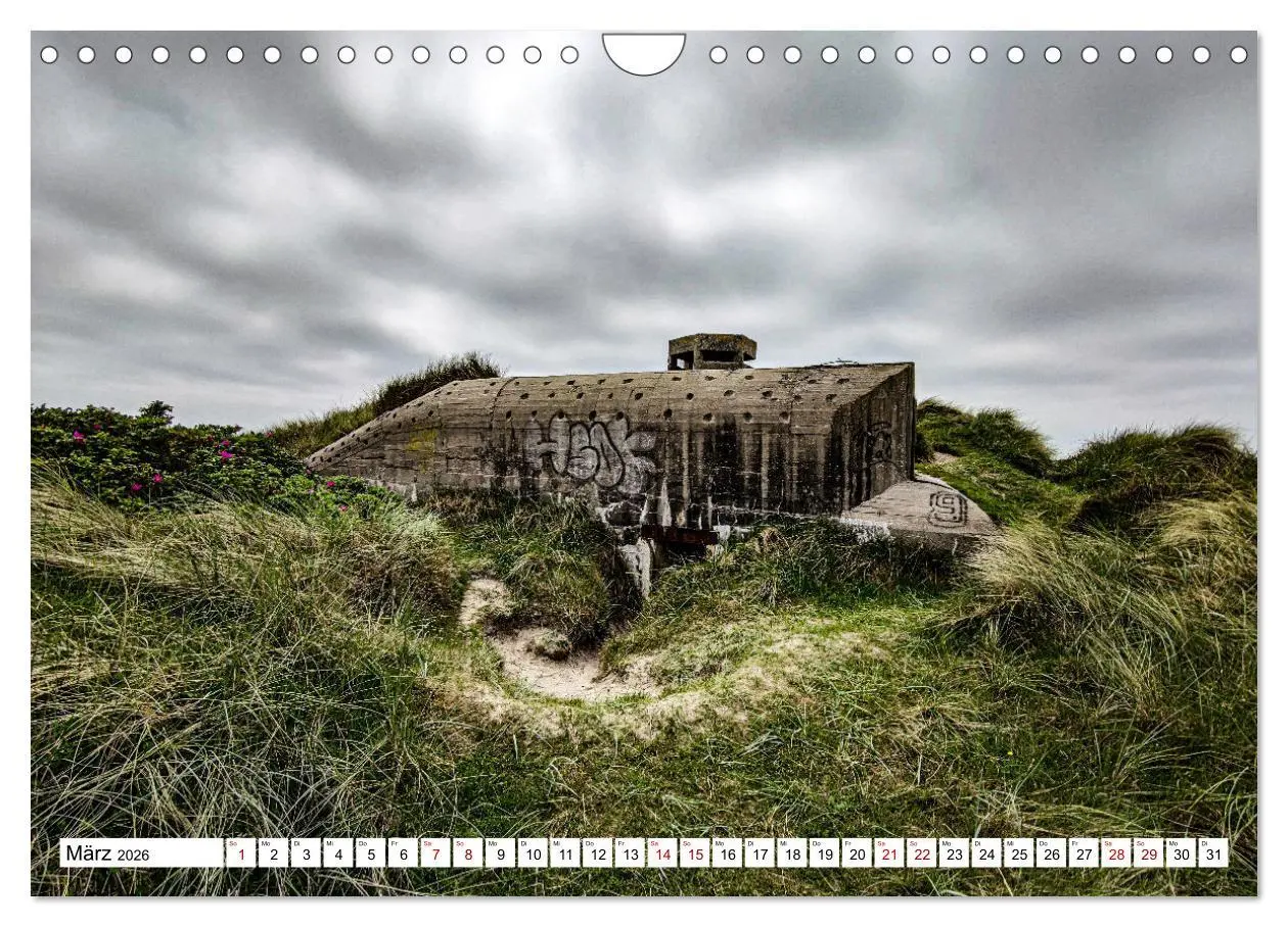 Bild: 9783457582589 | Bunker Überreste der Zeit - Künstlerisch schön (Wandkalender 2026...