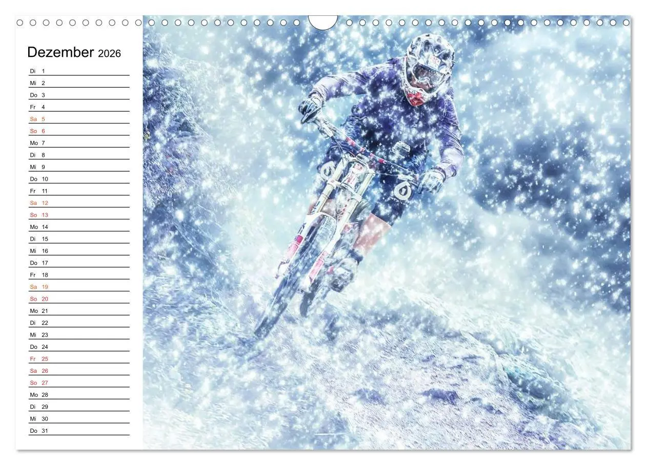 Bild: 9783457962589 | Mountainbike Trails (Wandkalender 2026 DIN A3 quer), CALVENDO...