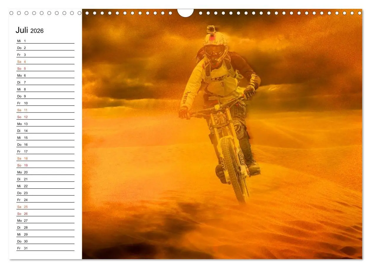 Bild: 9783457962589 | Mountainbike Trails (Wandkalender 2026 DIN A3 quer), CALVENDO...