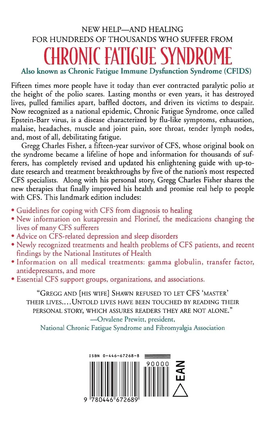 Rückseite: 9780446672689 | Chronic Fatigue Syndrome | Gregg Charles Fisher | Taschenbuch | 1997