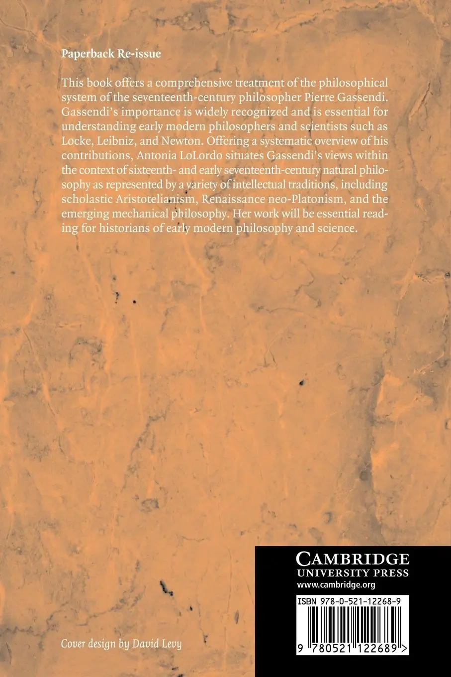 Rückseite: 9780521122689 | Pierre Gassendi and the Birth of Early Modern Philosophy | Taschenbuch