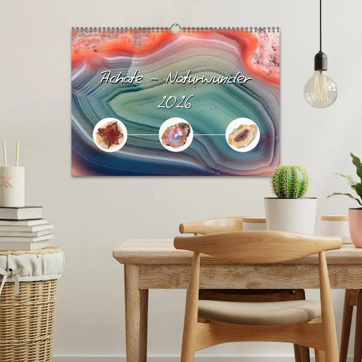 Bild: 9783457952689 | Achate - Naturwunder (Wandkalender 2026 DIN A3 quer), CALVENDO...