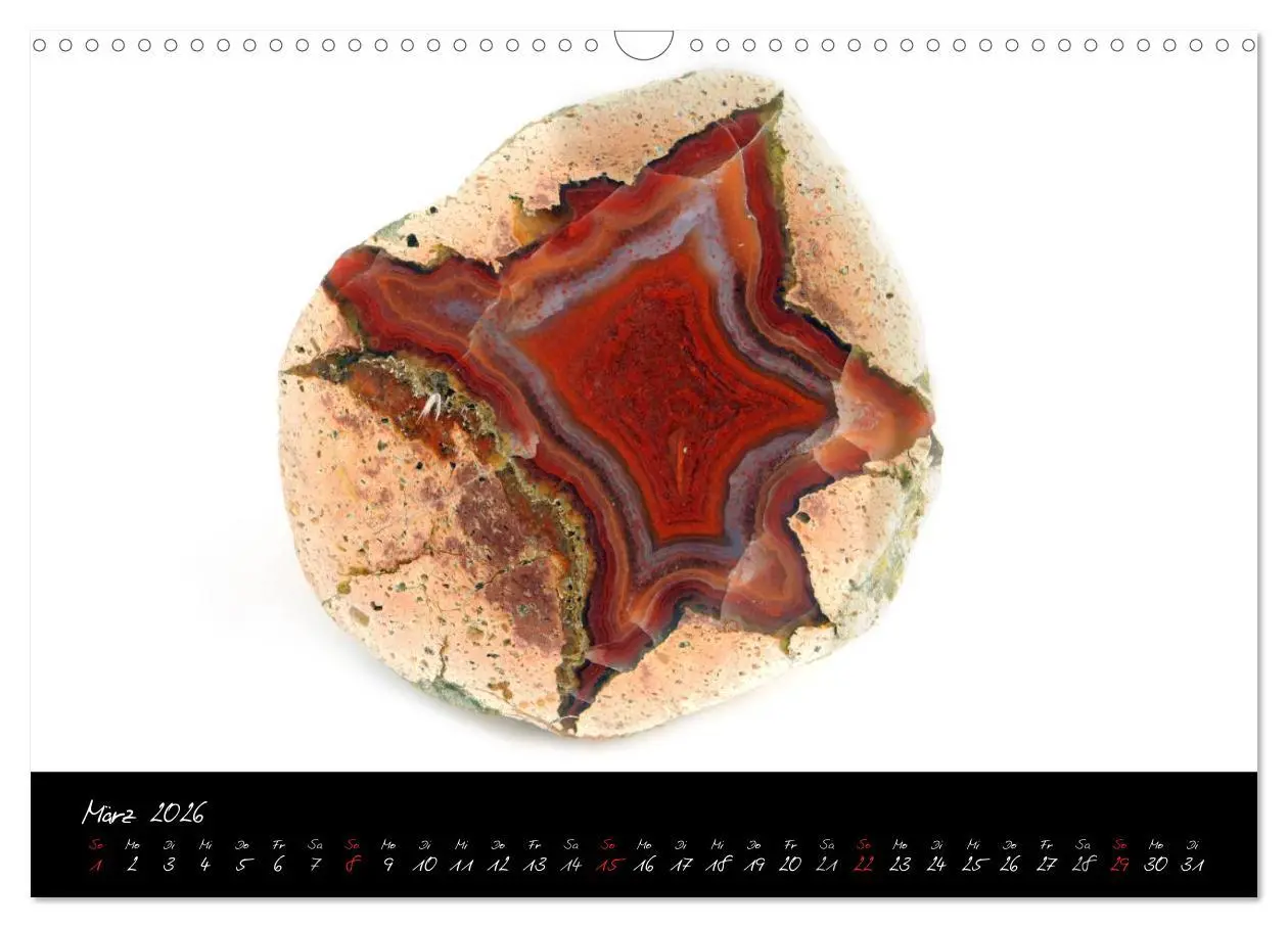 Bild: 9783457952689 | Achate - Naturwunder (Wandkalender 2026 DIN A3 quer), CALVENDO...