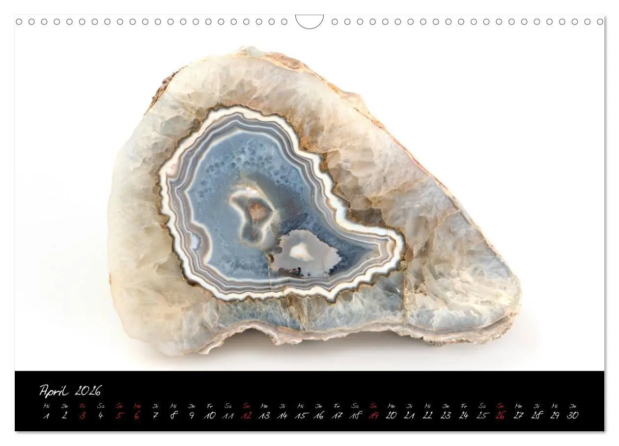 Bild: 9783457952689 | Achate - Naturwunder (Wandkalender 2026 DIN A3 quer), CALVENDO...
