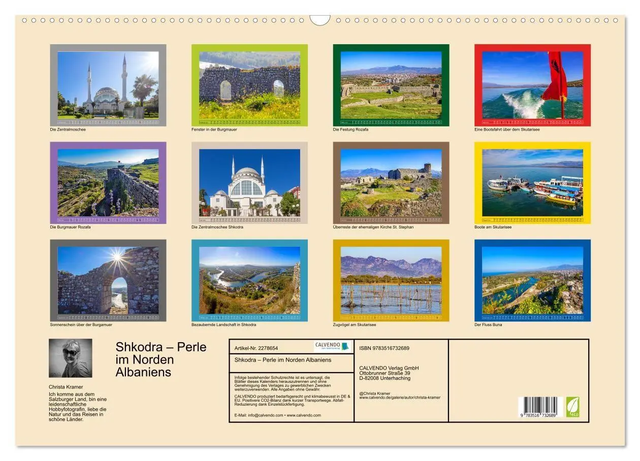 Bild: 9783516732689 | Shkodra - Perle im Norden Albaniens (Wandkalender 2026 DIN A2...