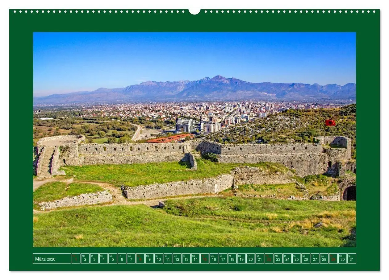Bild: 9783516732689 | Shkodra - Perle im Norden Albaniens (Wandkalender 2026 DIN A2...