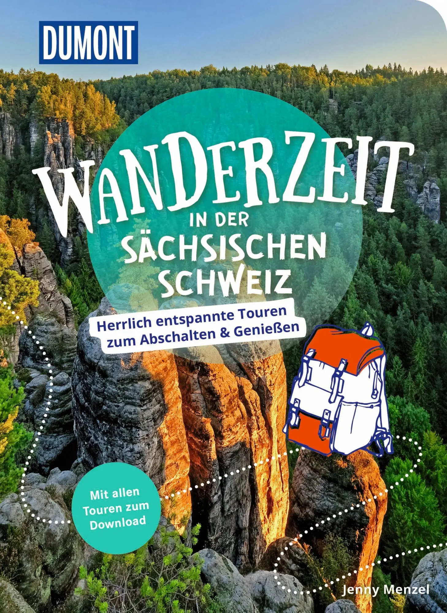 Cover: 9783616032689 | DUMONT Wanderzeit in der Sächsischen Schweiz | Jenny Menzel | Buch