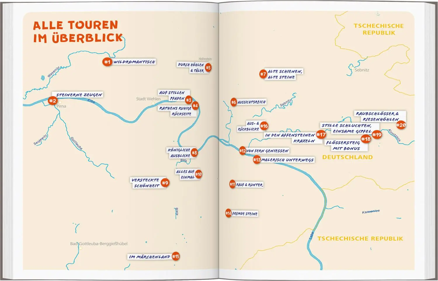 Bild: 9783616032689 | DUMONT Wanderzeit in der Sächsischen Schweiz | Jenny Menzel | Buch