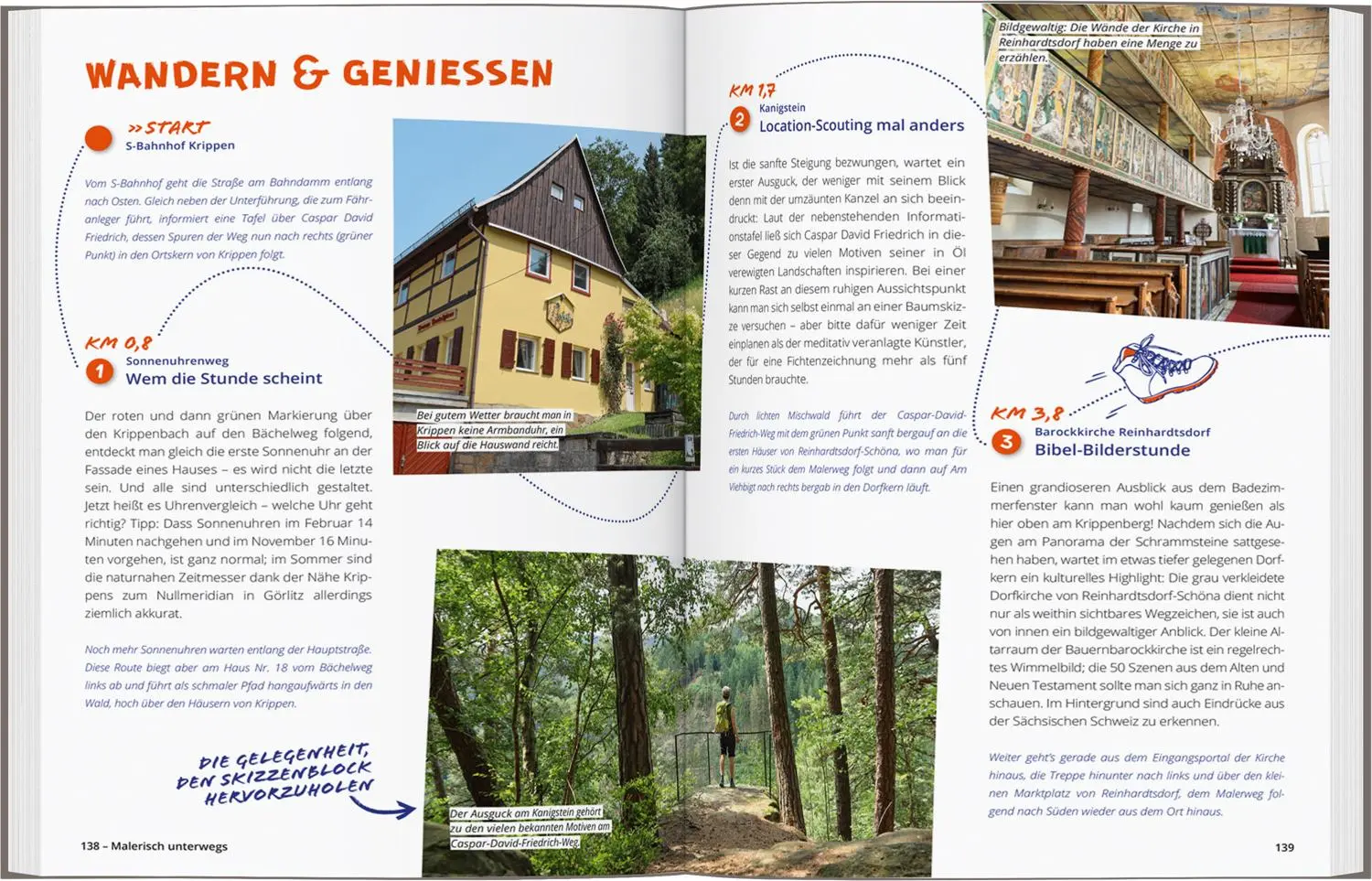 Bild: 9783616032689 | DUMONT Wanderzeit in der Sächsischen Schweiz | Jenny Menzel | Buch