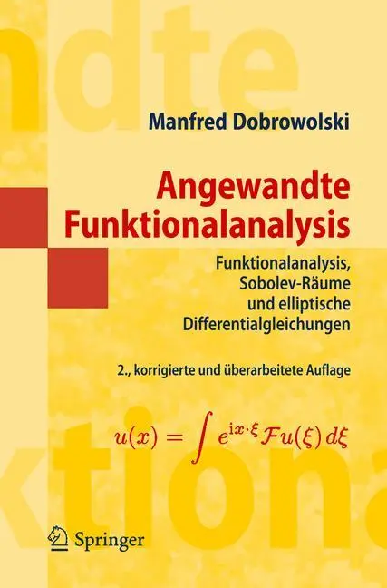 Cover: 9783642152689 | Angewandte Funktionalanalysis | Manfred Dobrowolski | Taschenbuch