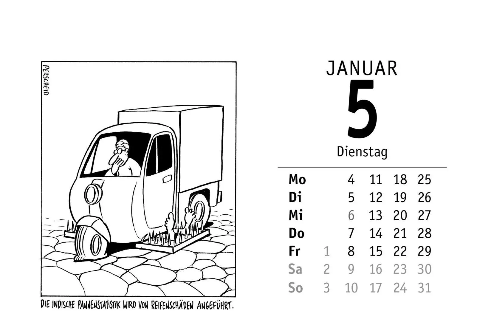 Bild: 9783830322689 | 365 gute Perscheid-Tage 2027: Tageskalender | Martin Perscheid | 2027