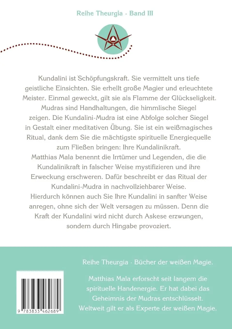 Rückseite: 9783833462689 | Kundalini-Mudra | Matthias Mala | Taschenbuch | 184 S. | Deutsch