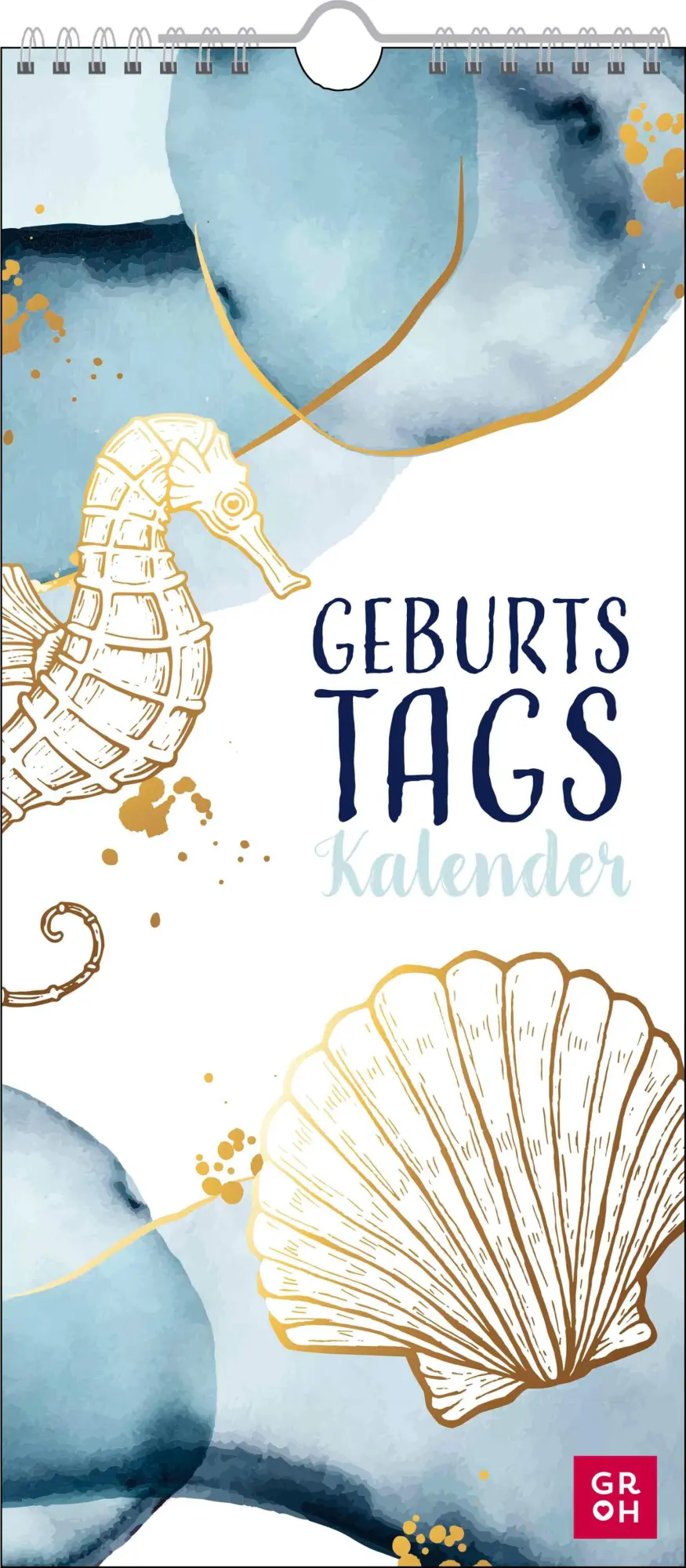 Cover: 4036442012789 | Immerwährender Geburtstagskalender Maritim | Groh Verlag | Kalender