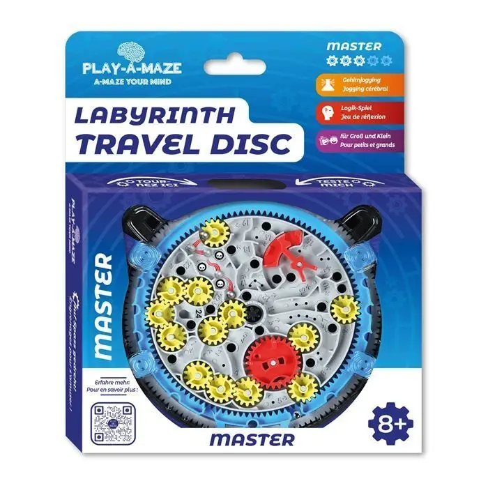 Cover: 7640250152789 | PLAY-A-MAZE - Labyrinth Travel Disc MASTER | Spiel | Deutsch | 2025