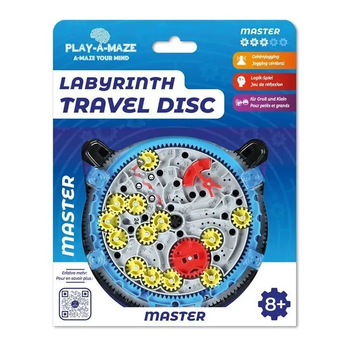 Bild: 7640250152789 | PLAY-A-MAZE - Labyrinth Travel Disc MASTER | Spiel | Deutsch | 2025