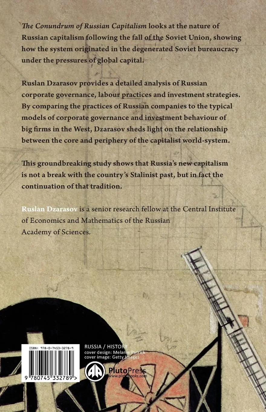 Rückseite: 9780745332789 | The Conundrum of Russian Capitalism, The | Ruslan Dzarasov | Buch